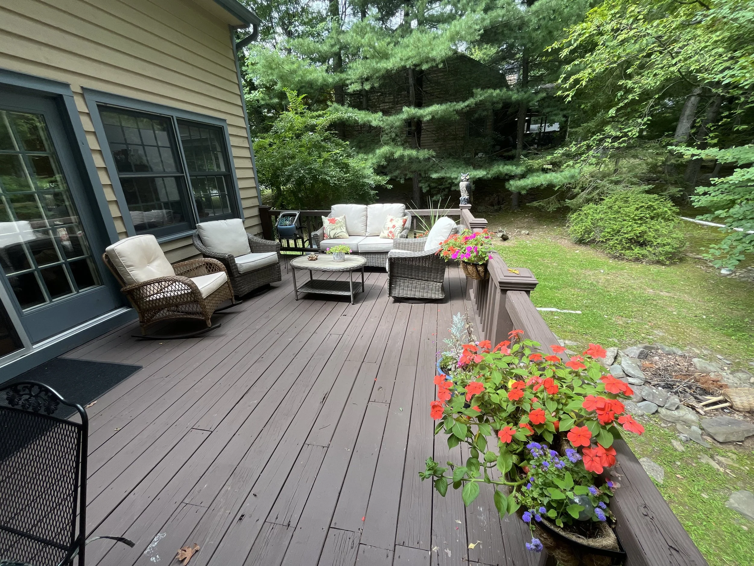 Back deck