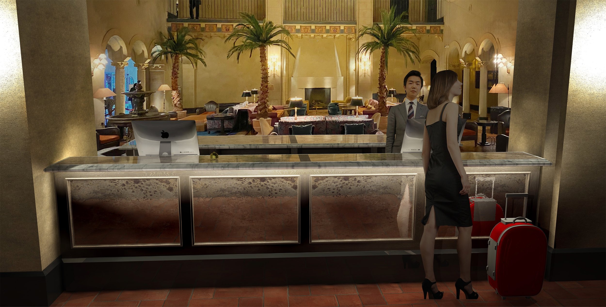 Sketch Reception Counter
