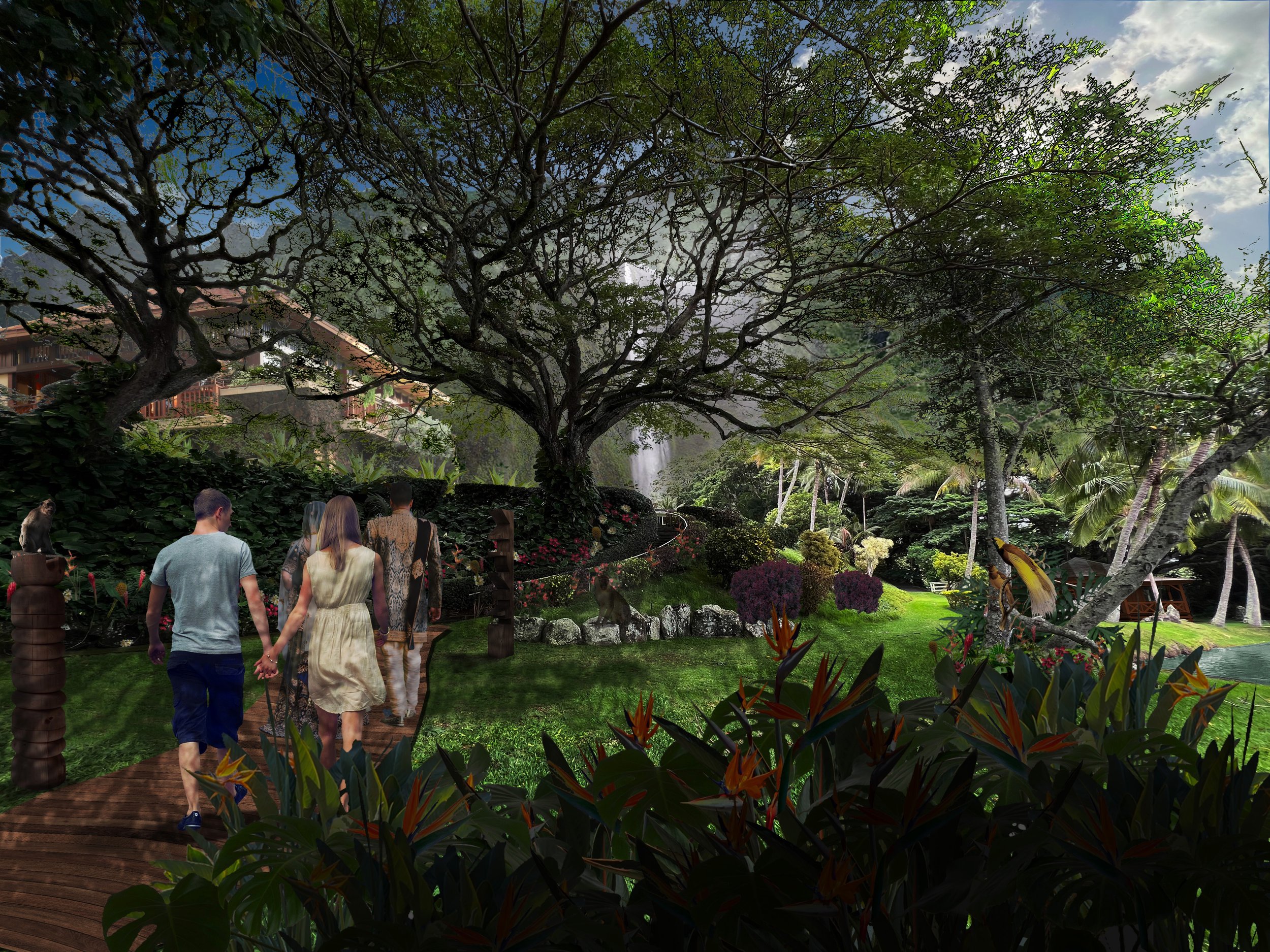 Sketch Island Garden