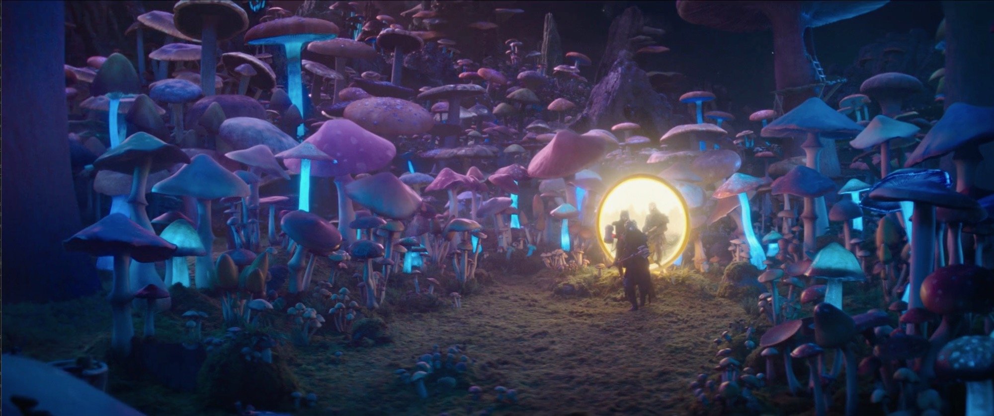 Mushroom Planet Bioluminescence