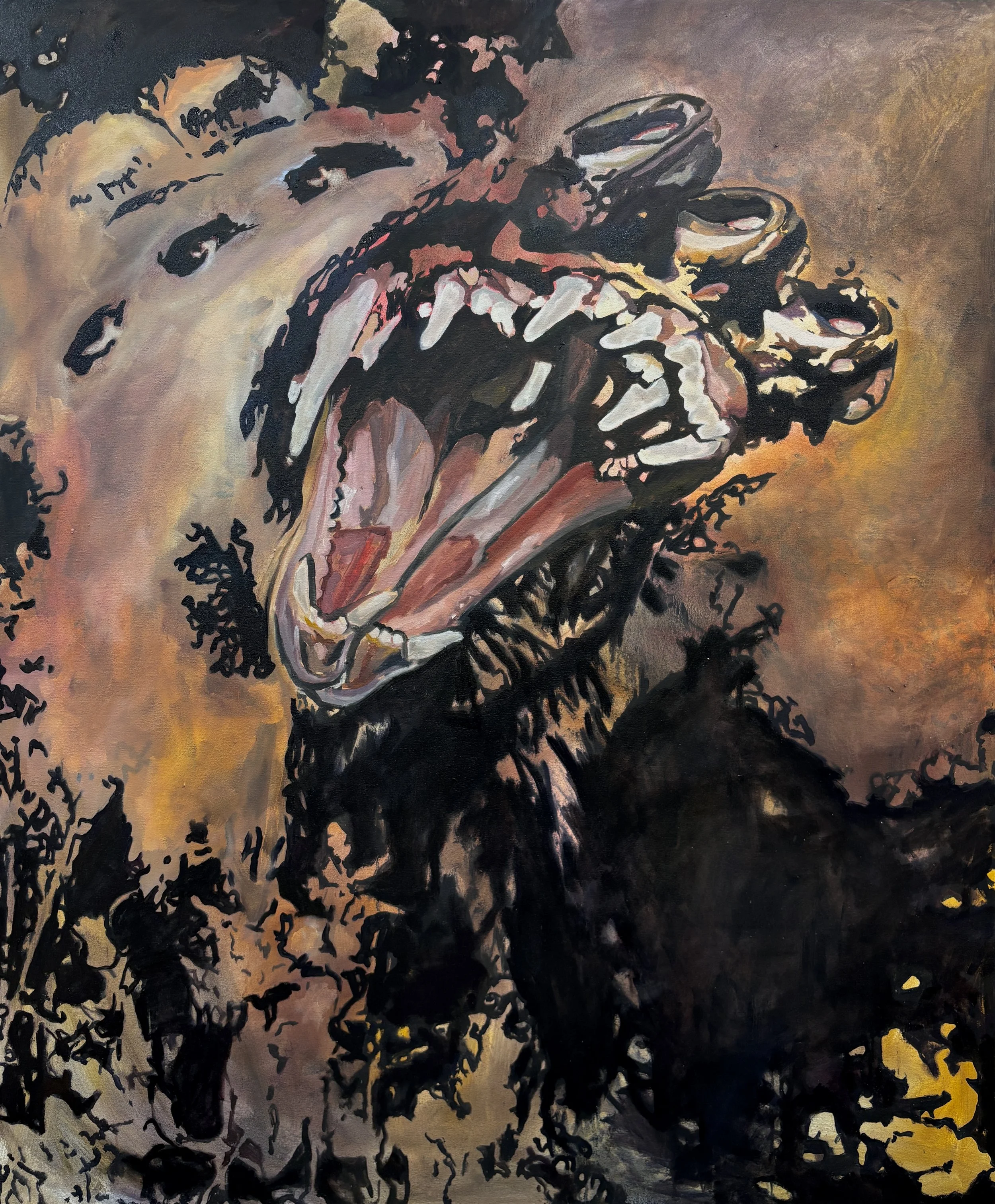 Bear Painting Merch T-Shirt