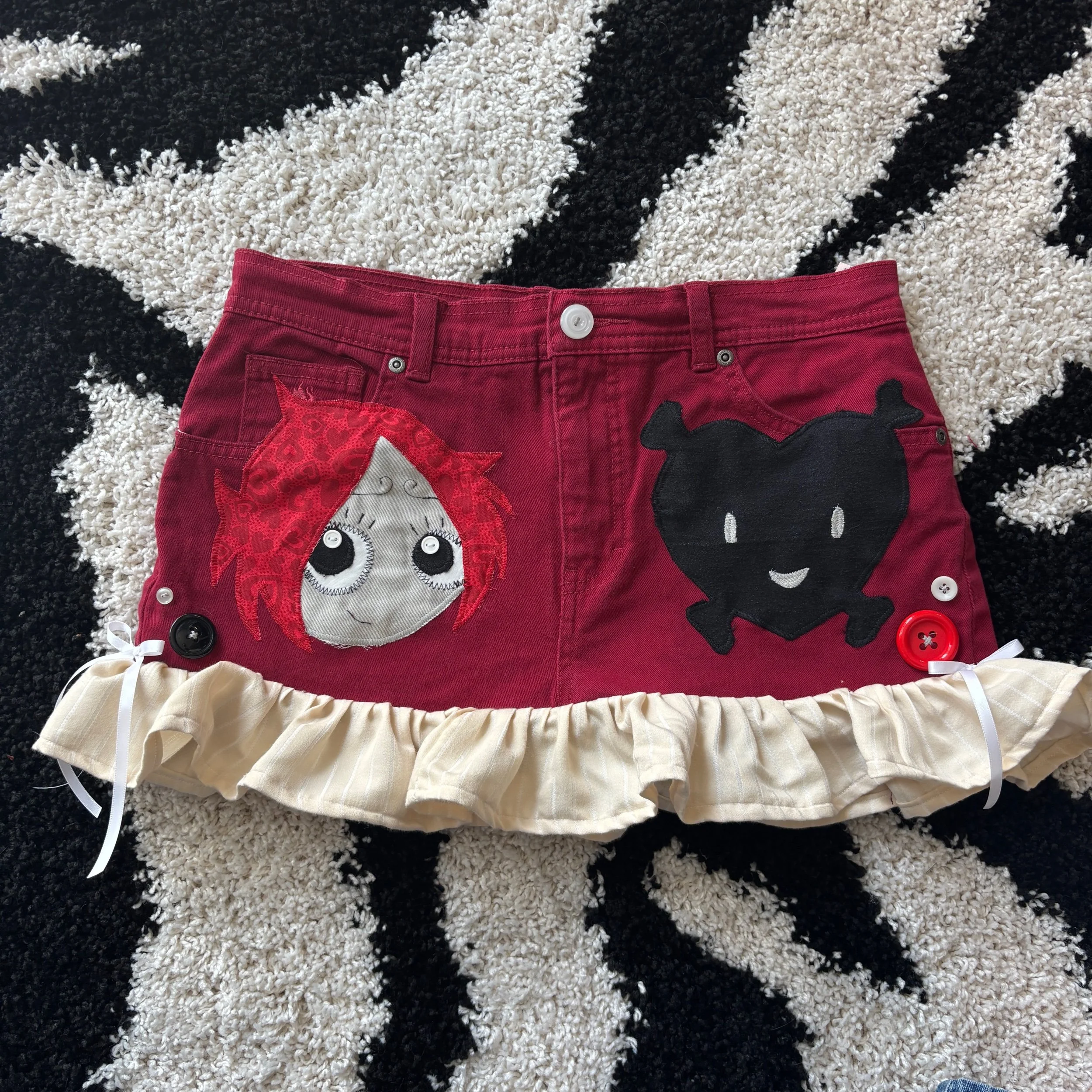 Ruby Gloom Miniskirt 30”