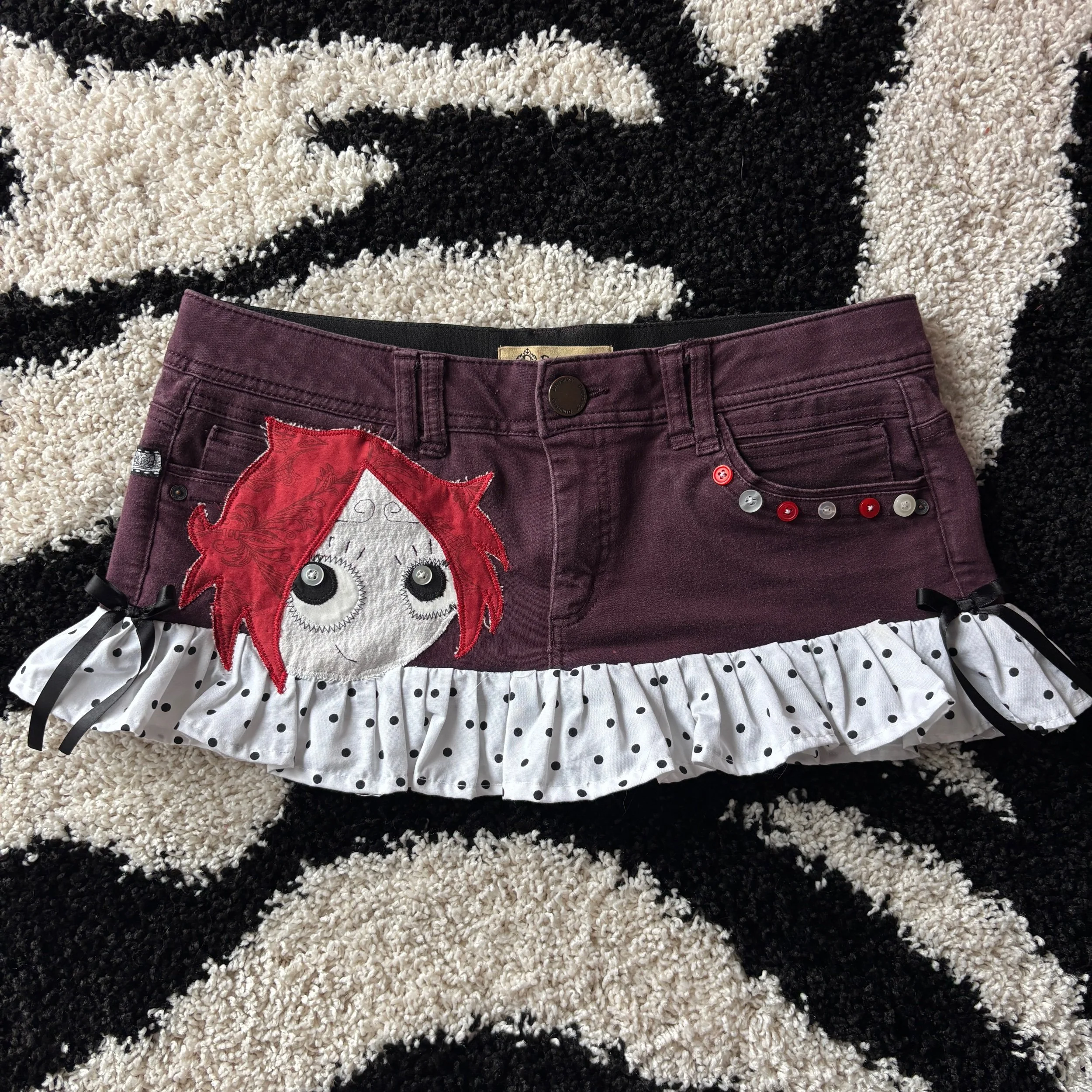 Ruby Gloom Miniskirt 34”