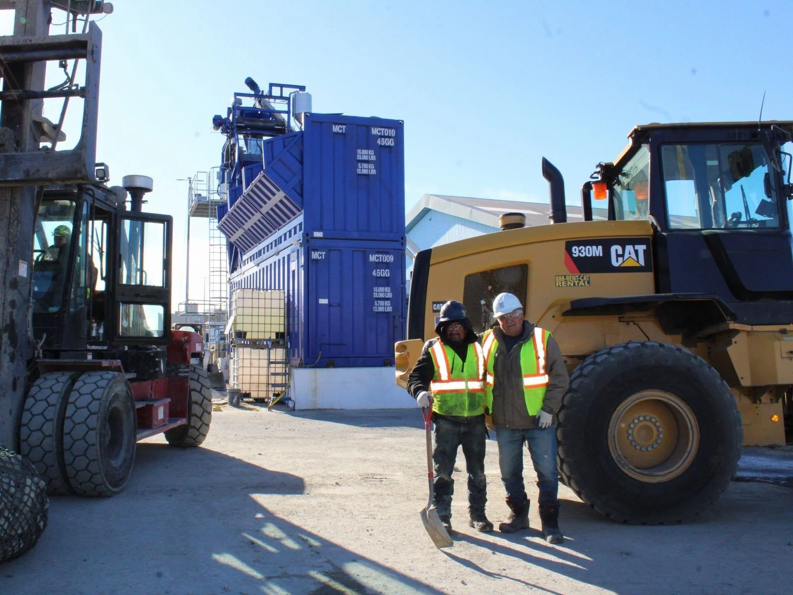 Ionic Team on the Worksite in RedHook Brooklyn