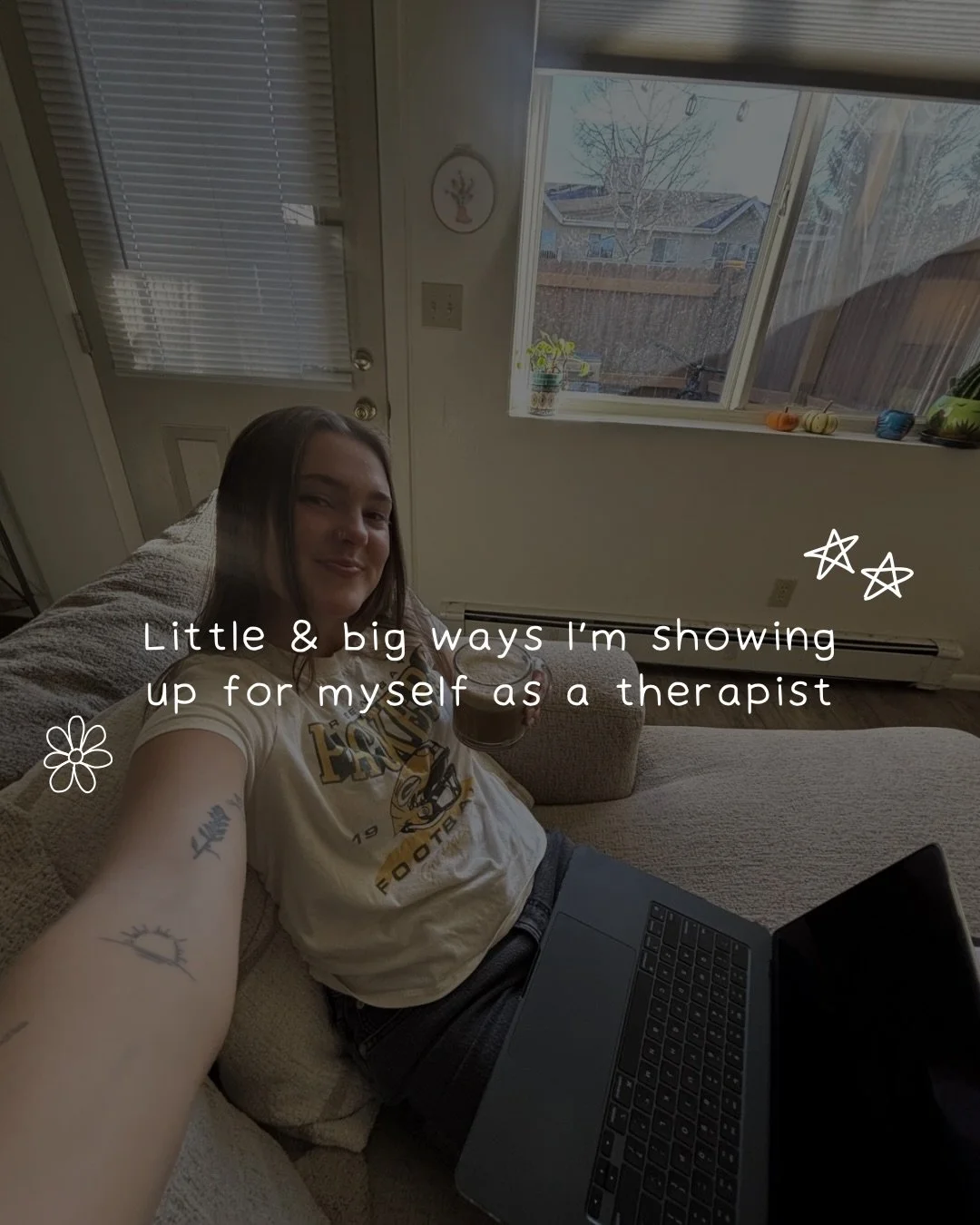 It turns out if you want to be good at taking care of other people, you also need to take care of yourself. Who knew 🤷🏽&zwj;♀️😅
-
-
-
Disclaimer: this is not therapy. The purpose of my content is to be educational and entertaining.

#therapy #perf