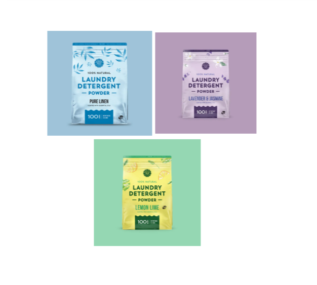 WOOLZIES - ALL NATURAL POWDER LAUNDRY DETERGENT - (3 PER SET)