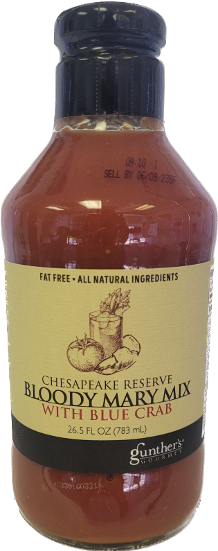 GUNTHER'S GOURMET ~Chesapeake Reserve Bloody Mary Mix with Blue Crab