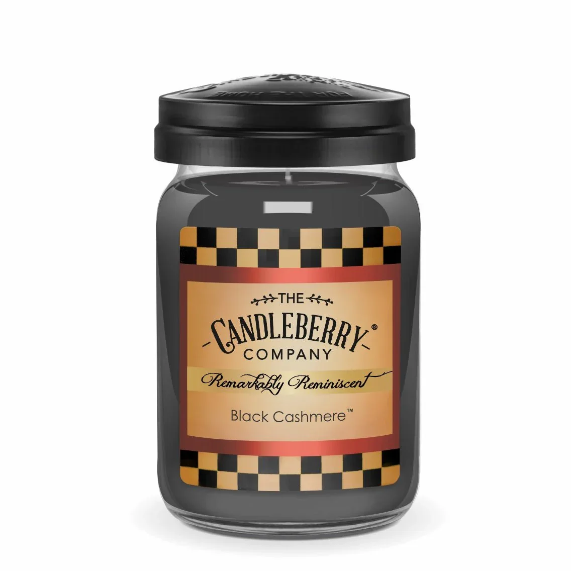 CANDLEBERRY- BLACK CASHMERE LARGE JAR