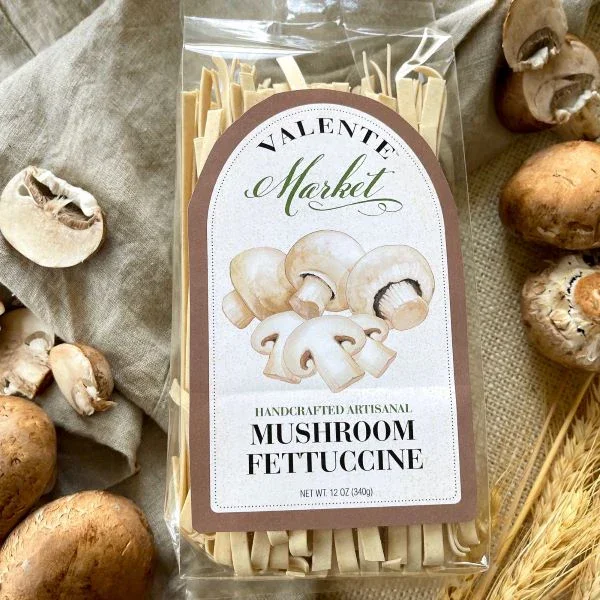 VALENTE MARKET PASTA- MUSHROOM FETTUCCINE