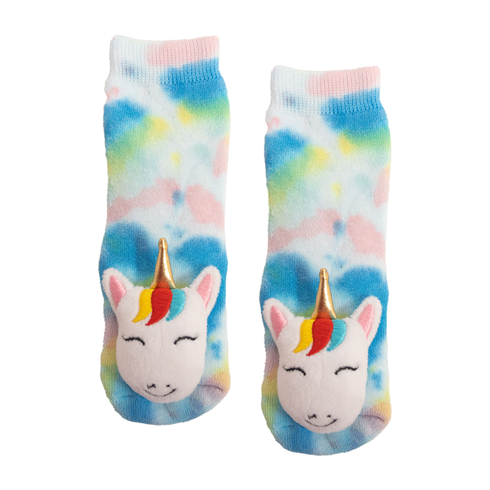 MESSY MOOSE SOCKS ~ UNICORN TIE DYE TODDLER