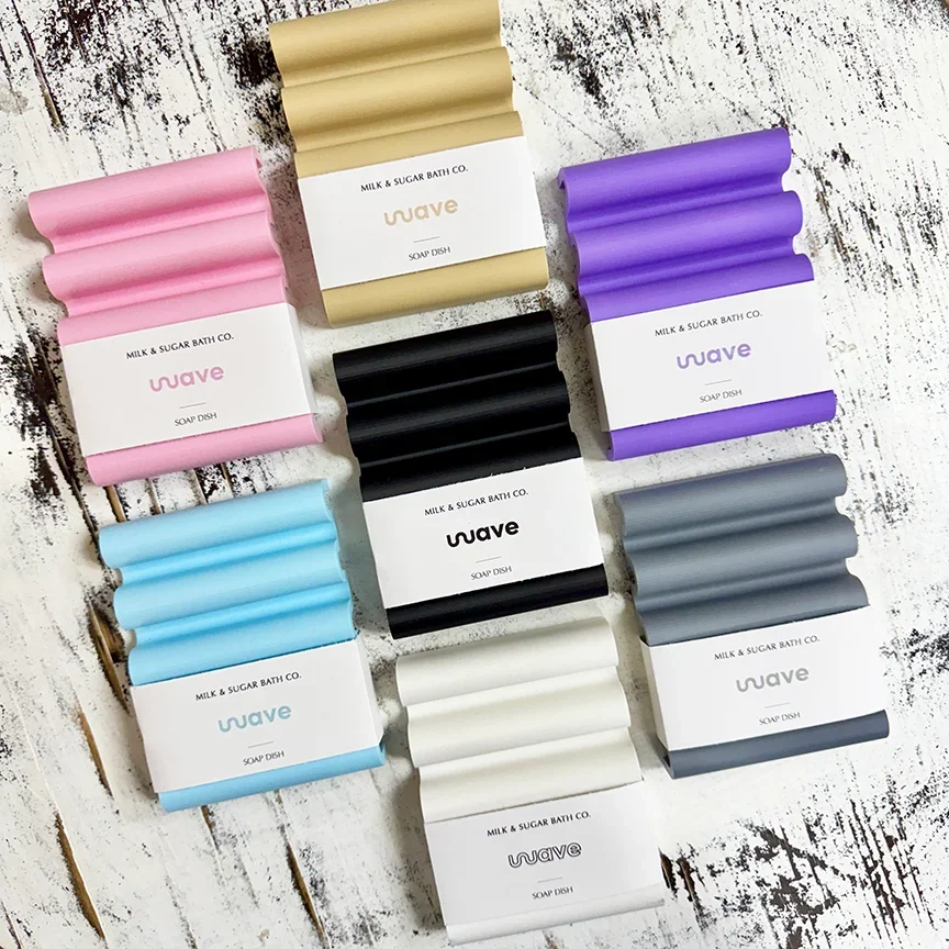 MILK AND SUGAR ~ Wave Soap Dish