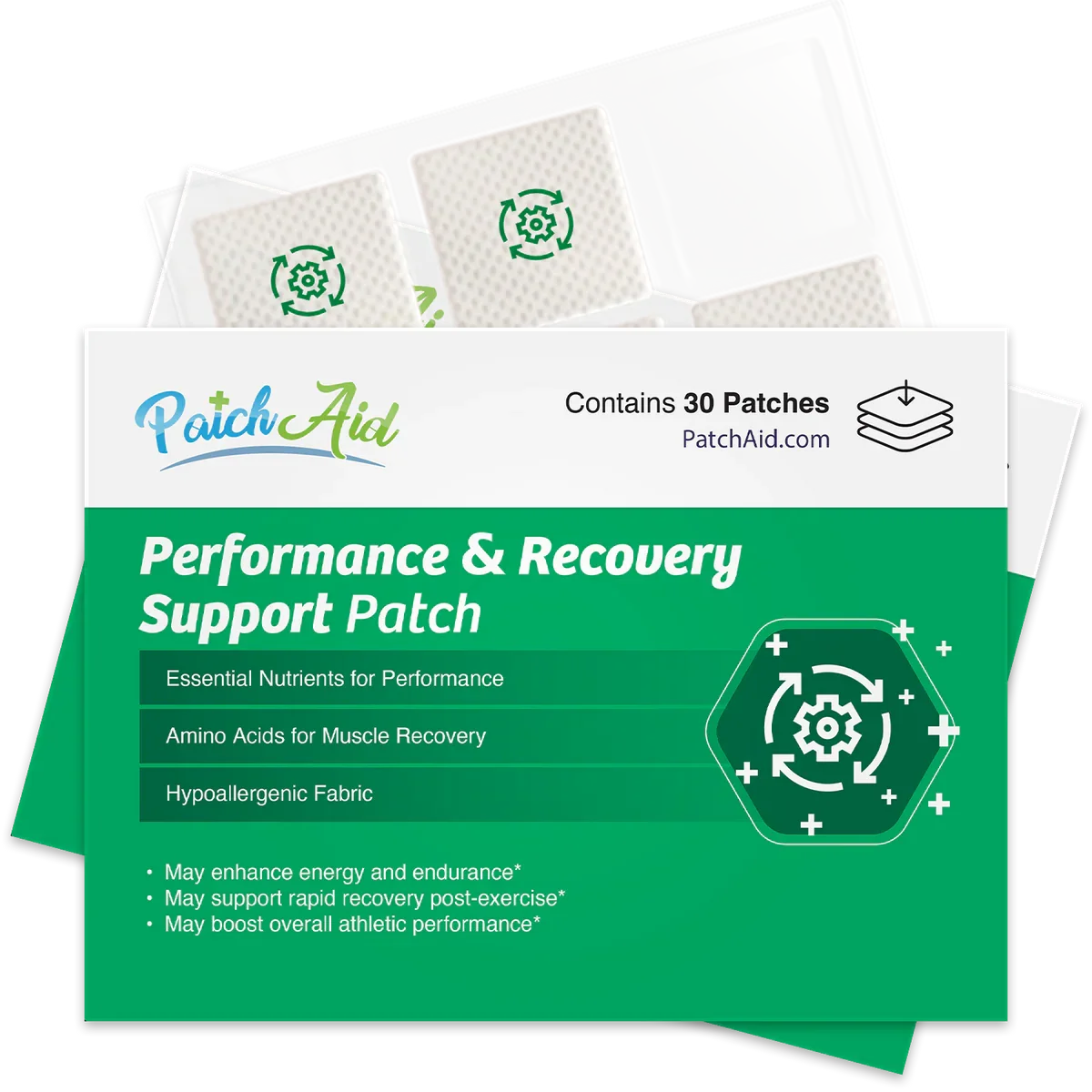 PATCHAID VITAMIN PATCH ~ Performance & Recovery Support Patch