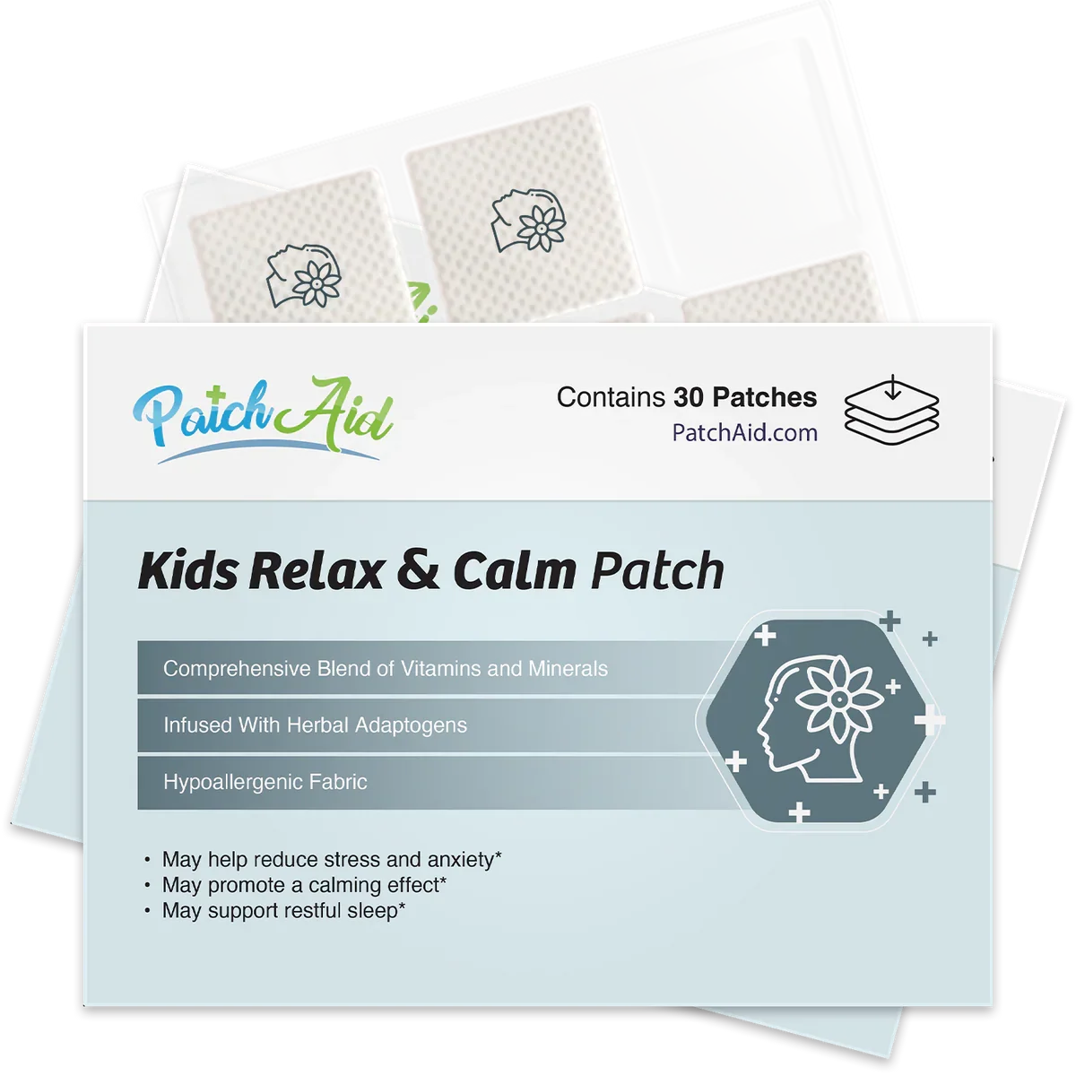 PATCHAID VITAMIN PATCH ~ Kids Relax & Calm Patch