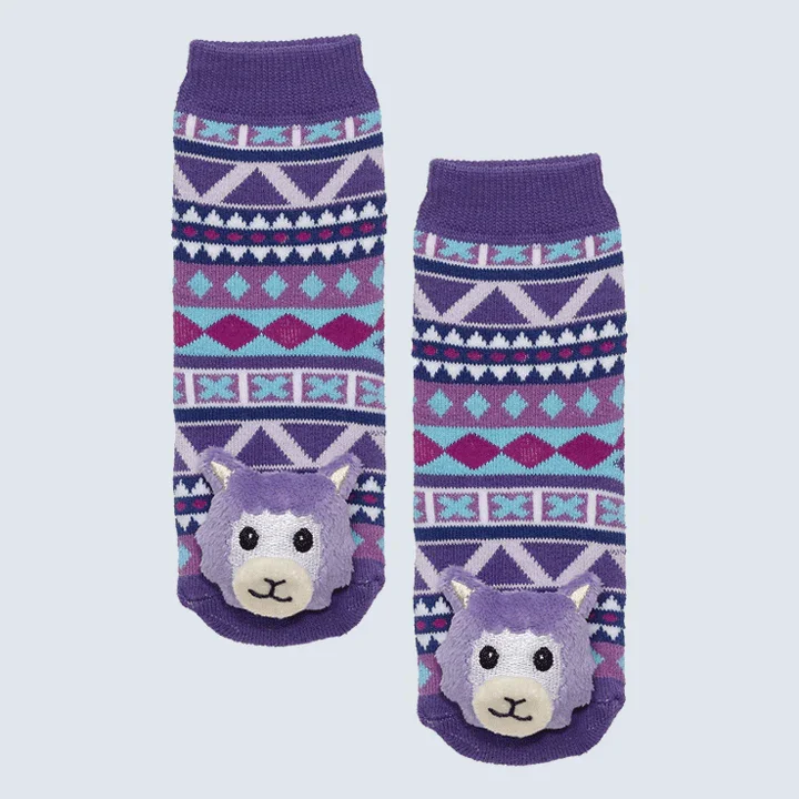 MESSY MOOSE SOCKS ~ LLAMA TODDLER SOCKS