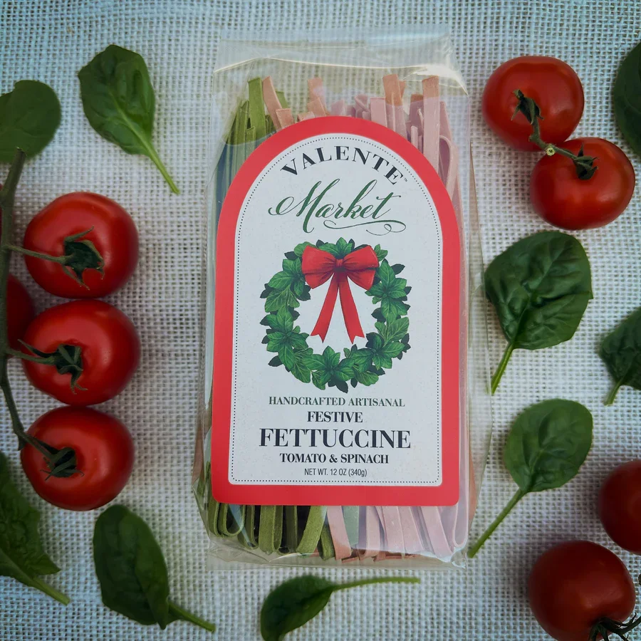 VALENTE MARKET PASTA-FESTIVE FETTUCCINE