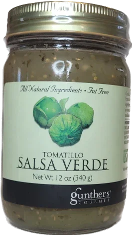 GUNTHER'S GOURMET ~Tomatillo Salsa Verde