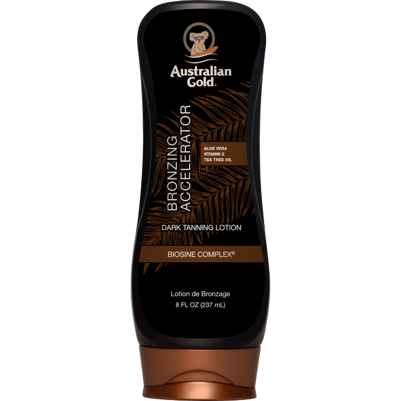 BELLAVISIONS (AUSTRALIAN GOLD) - ACCELERATOR LOTION WITH BRONZER 8 OZ