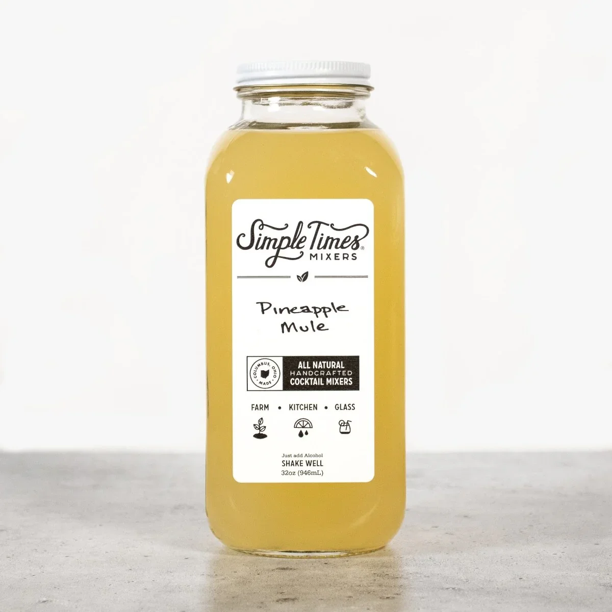 SIMPLE TIMES MIXERS ~Pineapple Mule 8 OZ