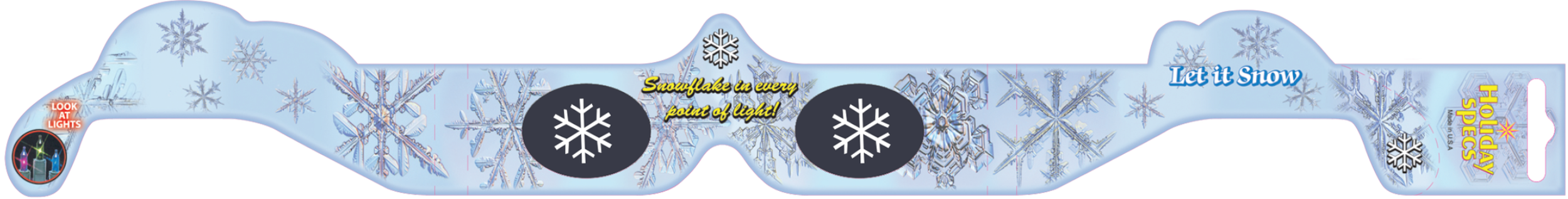 AMERICAN PAPER OPTICS -SNOWFLAKE 3D GLASSES