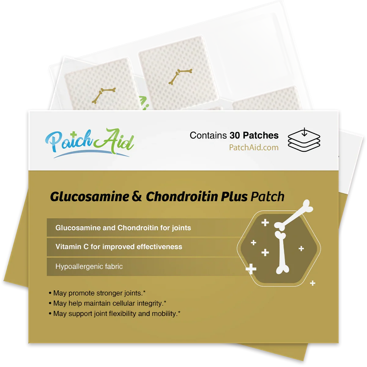 PATCHAID ~Glucosamine and Chondroitin Topical Plus