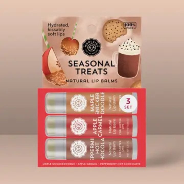 WOOLZIES ~ SEASONAL TREATS LIP BALM TRIO
