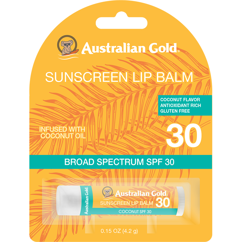 BELLAVISIONS (AUSTRALIAN GOLD) - SPF 30 LIP BALM TUBE .15 OZ