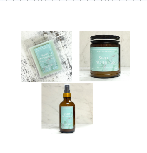 MILK AND SUGAR ~ Sweet Nothings