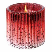 SMELL OF CHRISTMAS RIBBED PLAID CANDLE