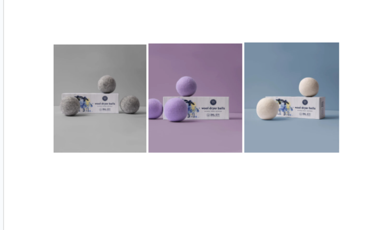 WOOLZIES - WOOL DRYERS BALL TRIOS - (3 SETS OF 3)