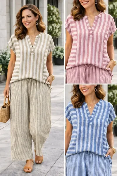 0045166_striped-cap-sleeve-v-notch-blouse_600.webp