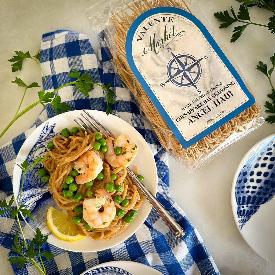 VALENTE MARKET PASTA-CHESAPEAKE BAY SEASONING ANGEL HAIR