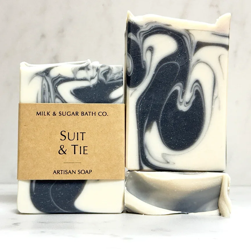 MILK AND SUGAR ~ Suit & Tie Artisan Soap