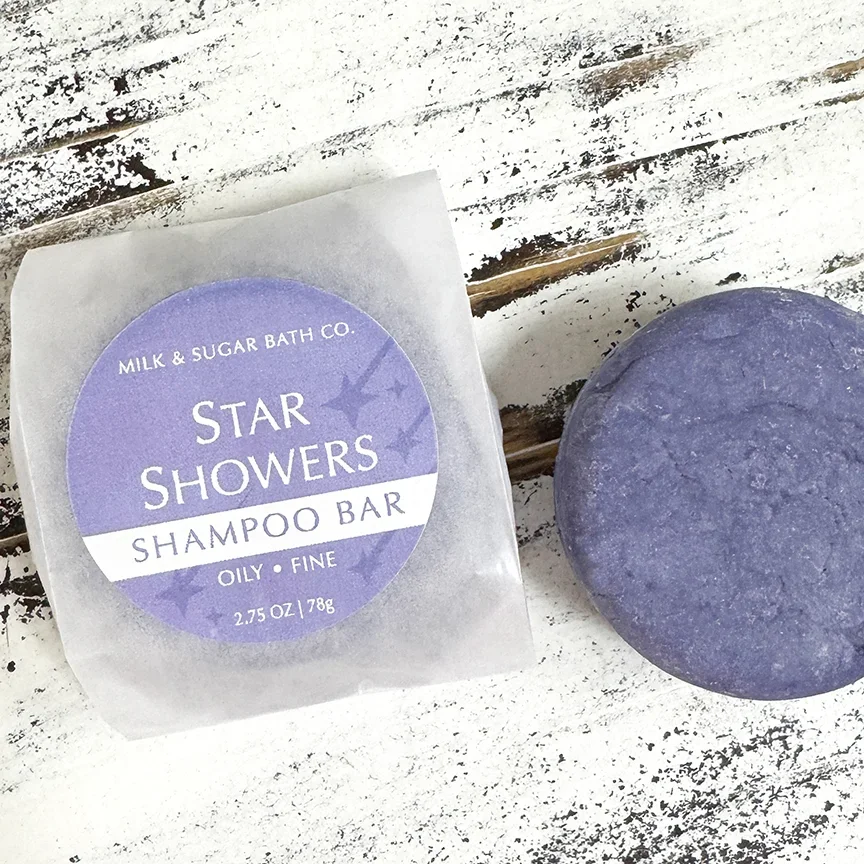 MILK AND SUGAR ~ Star Showers Shampoo Bar