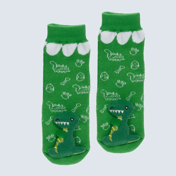 MESSY MOOSE SOCKS ~ DINOSAUR TODDLER