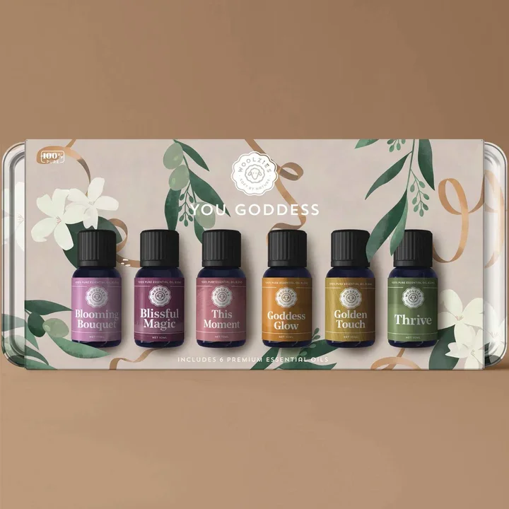 WOOLZIES - YOU GODDESS ESSENTIAL OIL TIN | SET OF 6 - (3 SETS OF 6)