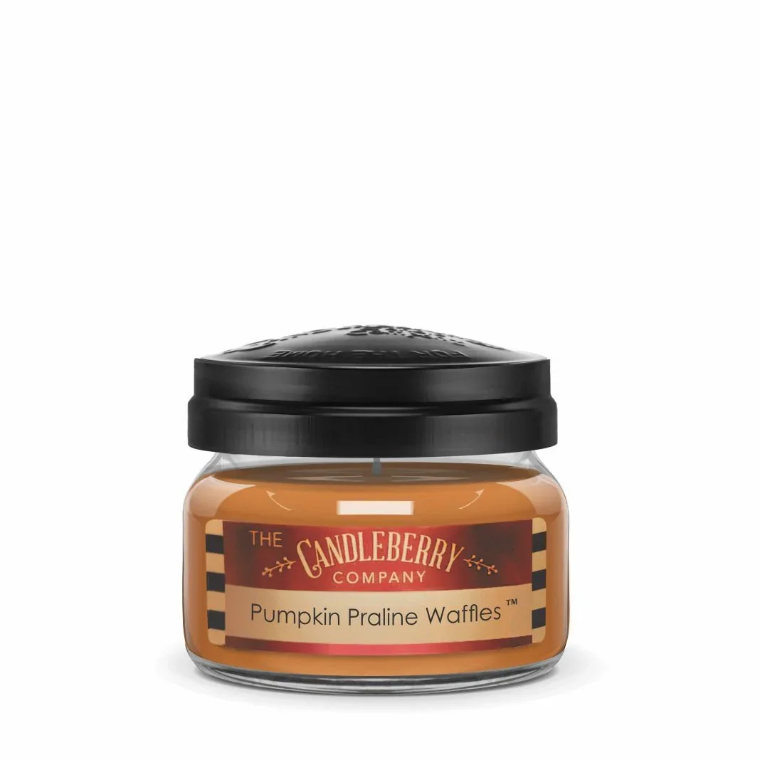 CANDLEBERRY- PUMPKIN PRALINE WAFFLES SMALL JAR