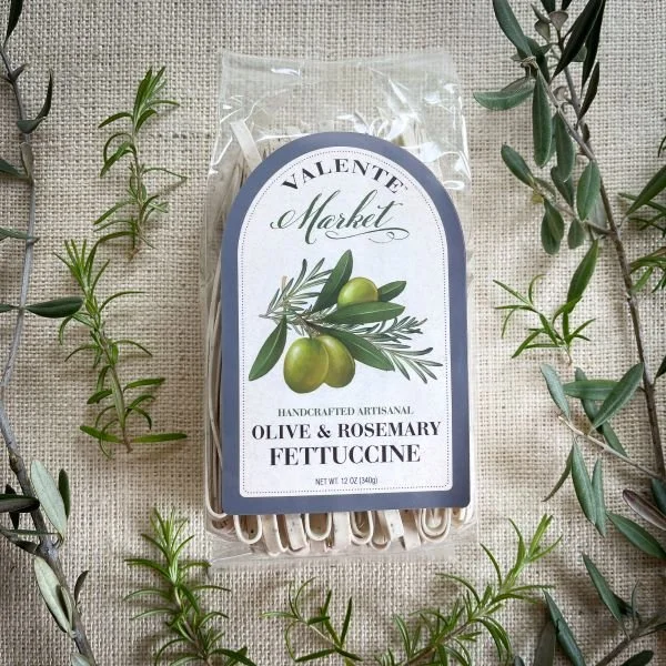 VALENTE MARKET PASTA-ROSEMARY & OLIVE FETTUCCINE
