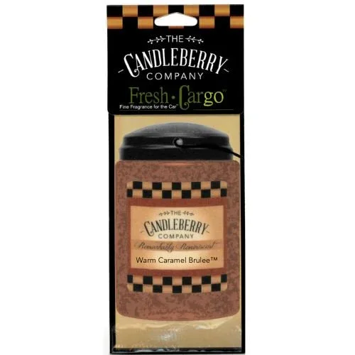 CANDLEBERRY- WARM CARAMEL BRULÉE FRESH CARGO