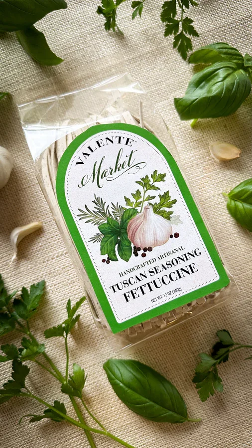 VALENTE MARKET PASTA-TUSCAN SEASON FETTUCCINE