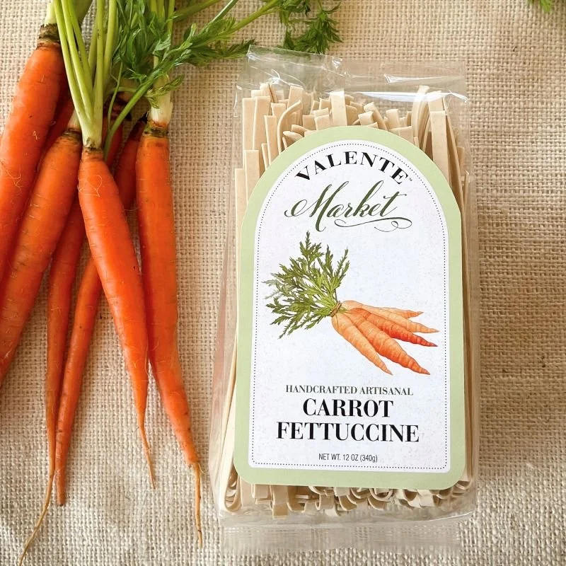 VALENTE MARKET PASTA- CARROT FETTUCCINE
