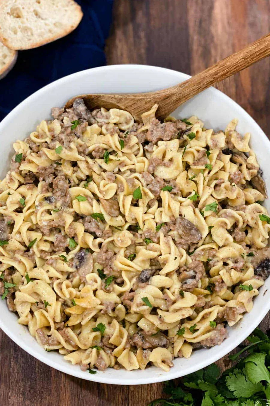 WHAT'S COOKIN EASY MEALS ~ BEEF STROGANOFF