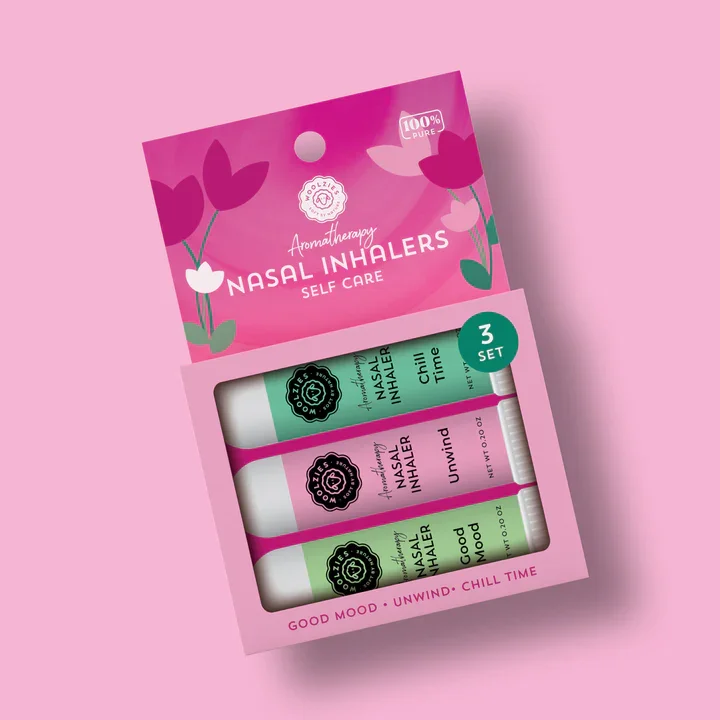 WOOLZIES - SELF CARE NASAL INHALERS TRIO - (3 SETS OF 3)