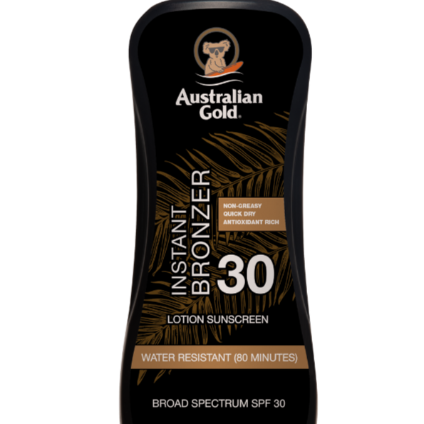 BELLAVISIONS (AUSTRALIAN GOLD) - SPF 30 LOTIO WITH BRONZER 3 OZ