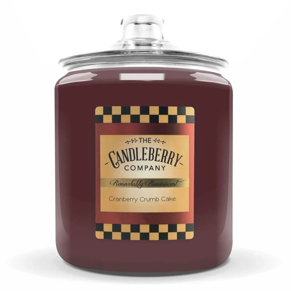 CANDLEBERRY- CRANBERRY CRUMB CAKE COOKIE JAR