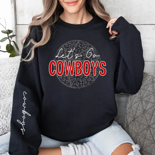 LET'S GO MASCOT CUSTOM SWEATHSIRT WITH SLEEVE.webp