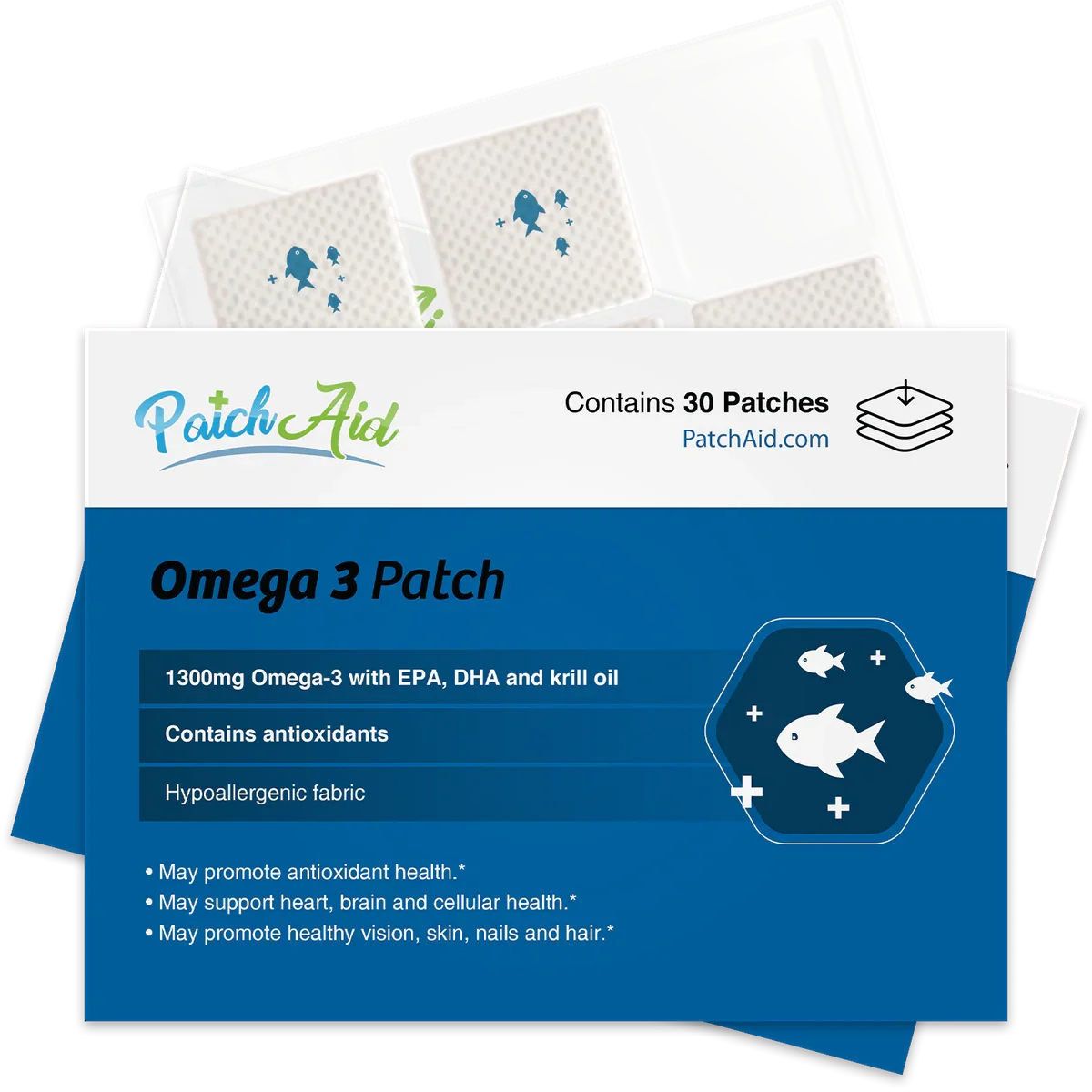 PATCHAID VITAMIN PATCH ~ Omega-3 Vitamin Patch