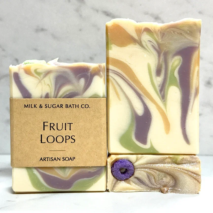 MILK AND SUGAR ~ Fruit Loops Artisan Soap