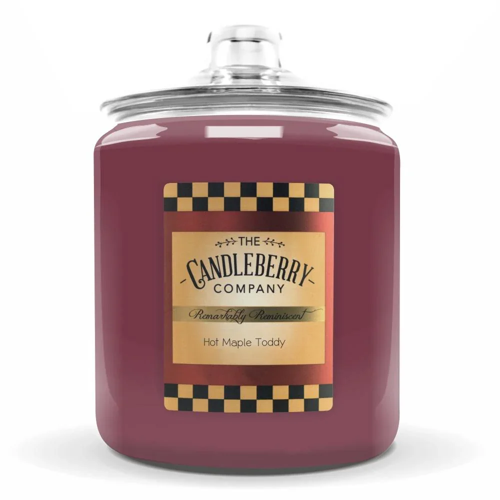 CANDLEBERRY- HOT MAPLE TODDY COOKIE JAR