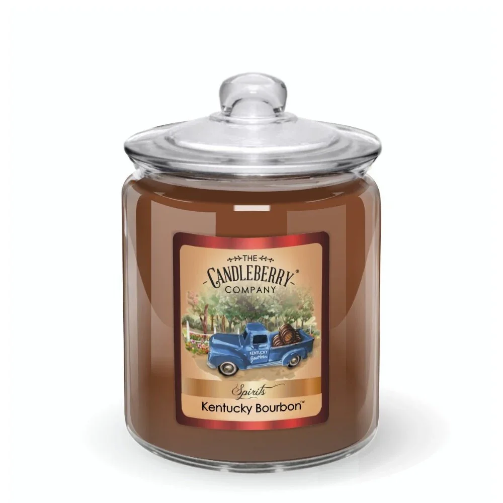 CANDLEBERRY- KENTUCKY BOURBON CANDY JAR