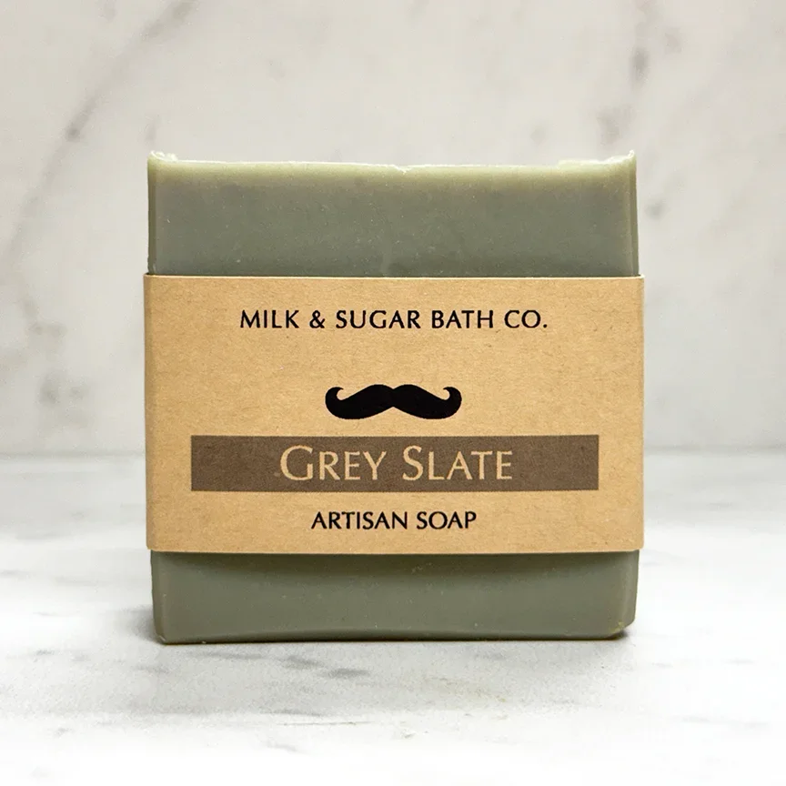 MILK AND SUGAR ~ Grey Slate Artisan Soap